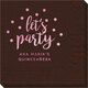 Confetti Dots Let's Party Napkins Image 4 of 4